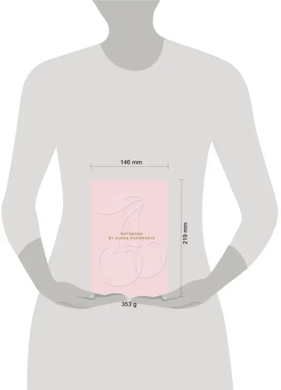 Алена Водонаева. Блокнот Beauty & Business PINK (твердый переплет, 136x218)