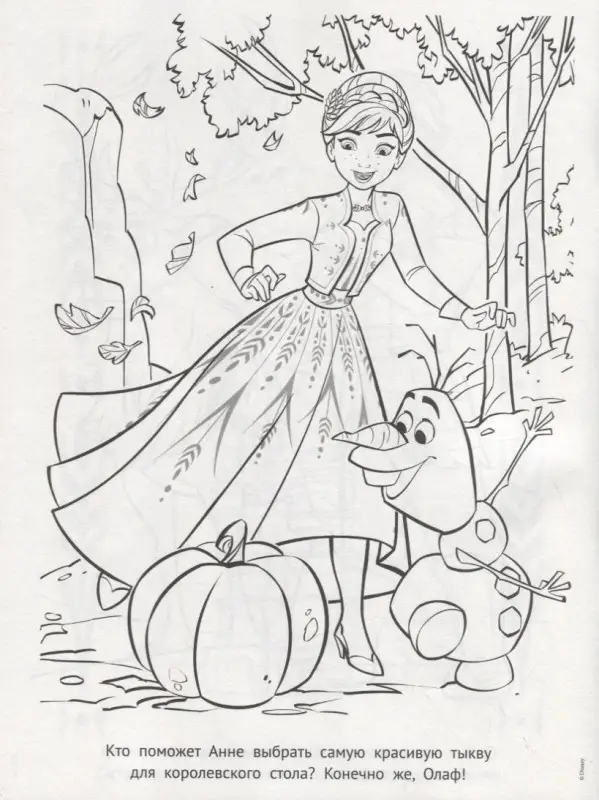 Волшебная раскраска N РК 1936 "Холодное сердце 2"