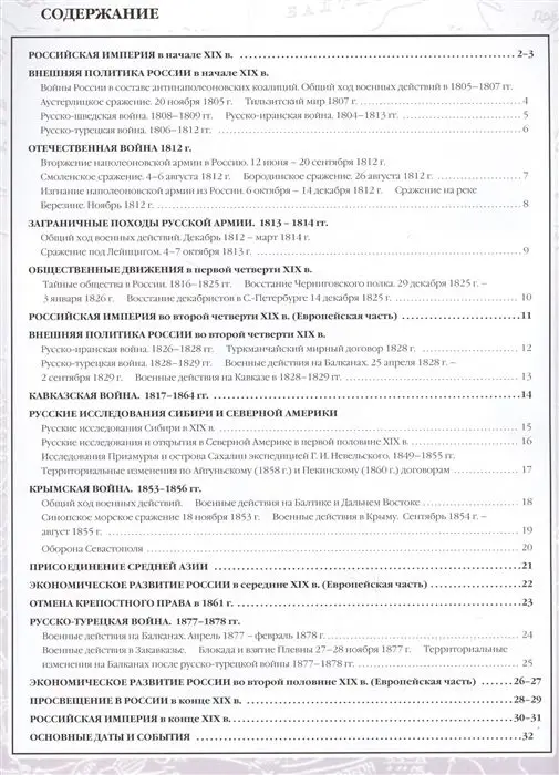 Уценка. История России. XIX в. 8 класс. Атлас с контурными картами. 2018 год