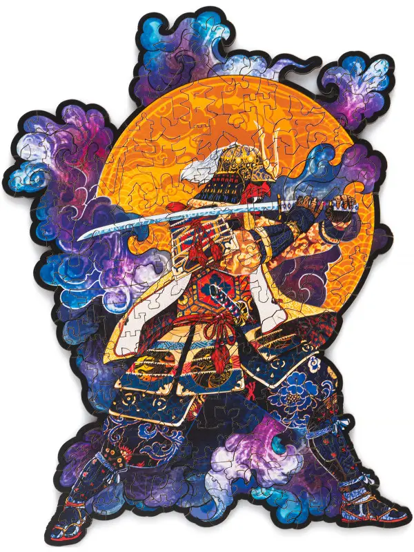 Деревянный Пазл Самурай S (125 дет.)