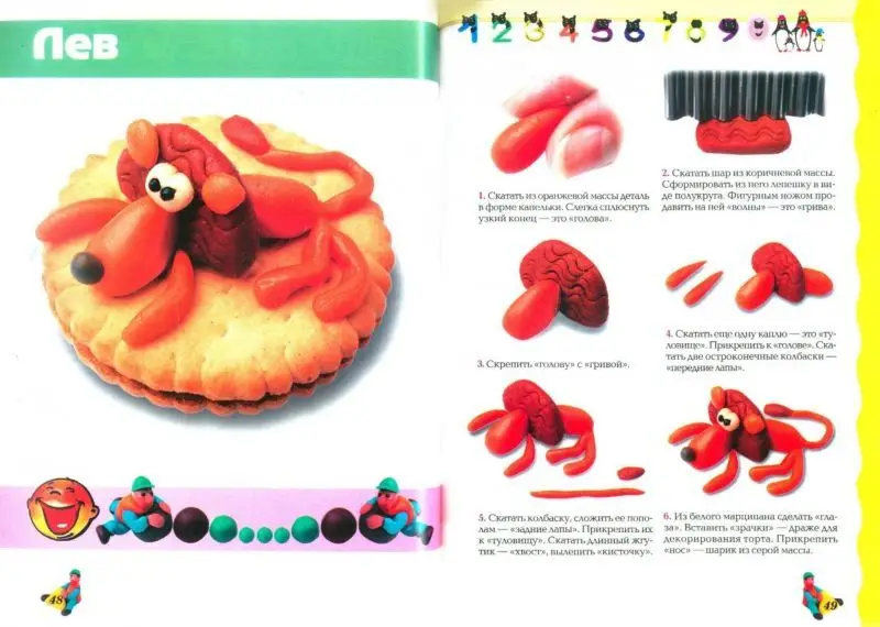 Оригинальные украшения из сладкой массы для десертных блюд