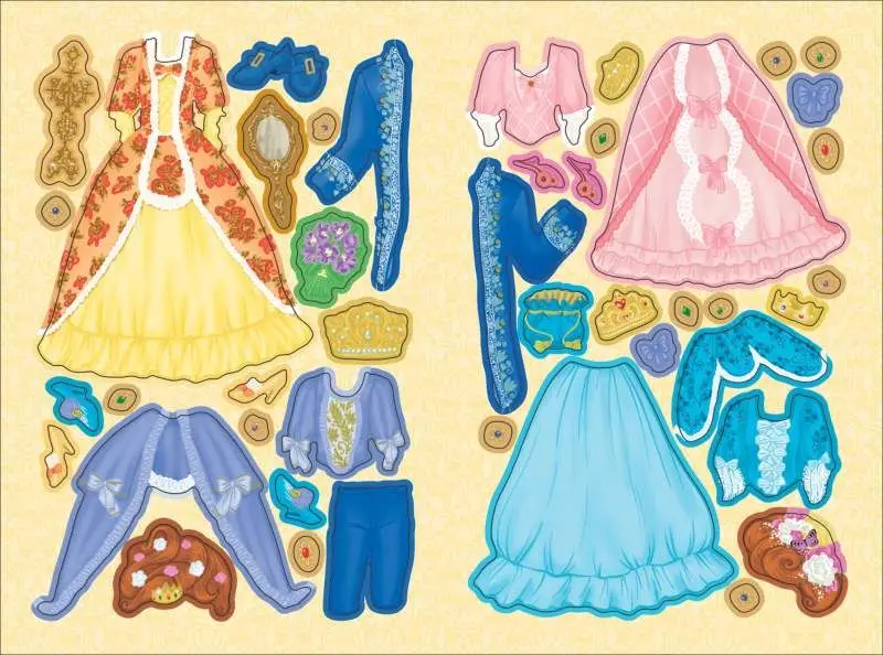 Наряди куклу. На балу у принцессы