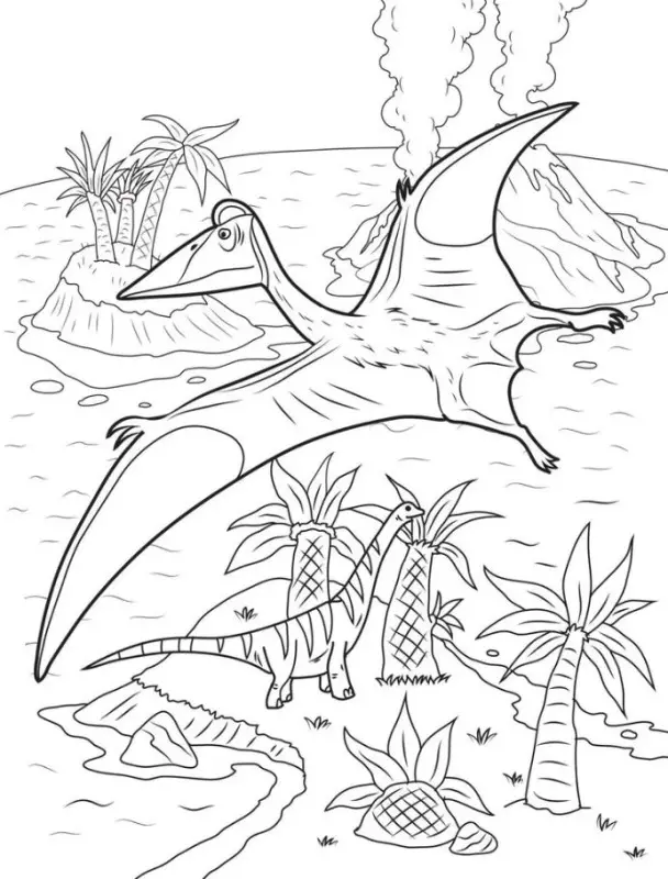 Самая лучшая раскраска. Динозавры