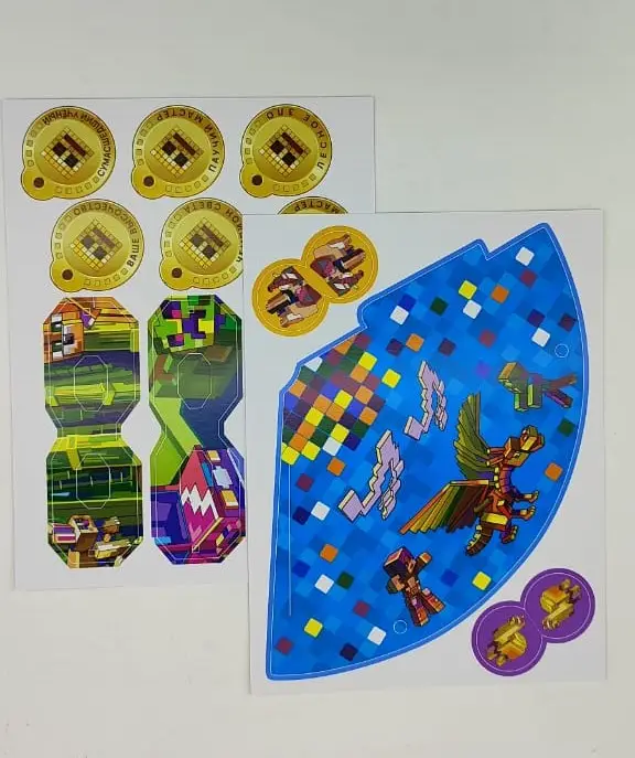 Набор для творчества "Набор для праздника". В стиле Minecraft