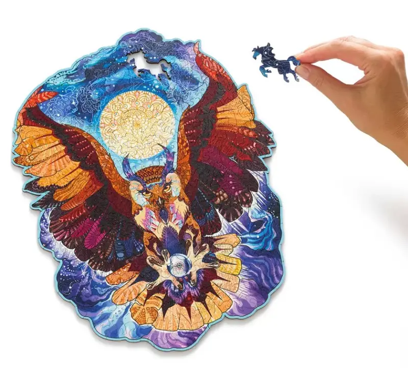 Деревянный Пазл Мудрая Сова L (174 дет.)