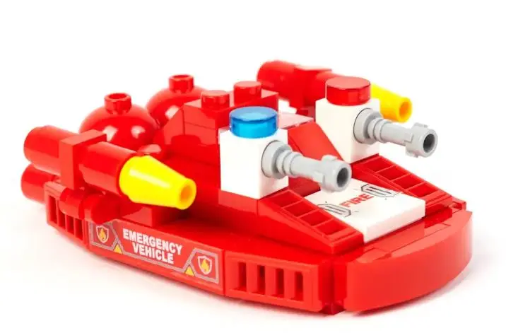 Вайс Блок. Конструктор спасательный катер 8-в-1. TM Wise Block