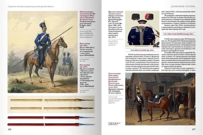 Строевое холодное оружие русской армии и флота. 1700–1881 гг. Справочник: Олег Леонов, Андрей Устьянов
