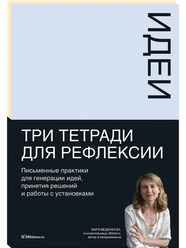 Веденеева Варвара. Тетради для рефлексии: Идеи, Решения, Установки