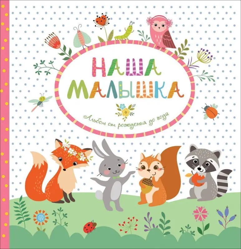 Уценка. Наша малышка. Альбом от рождения до года