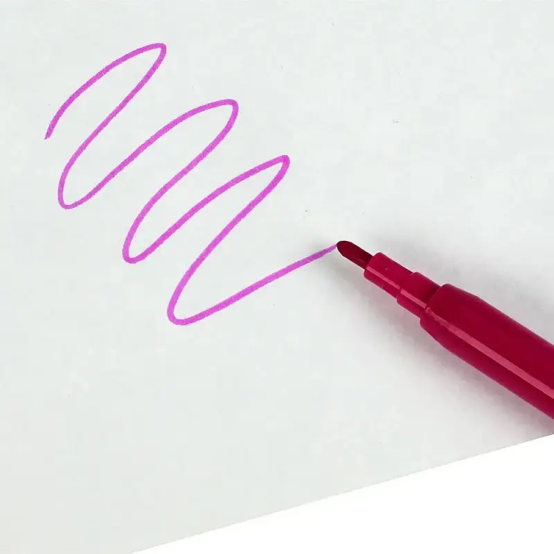 Фломастеры Энчантималс, 12 цветов, круглые