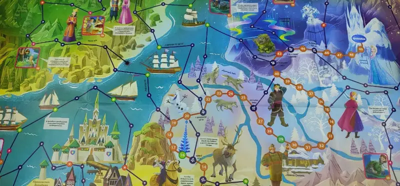 Большая настольная игра. Холодное сердце. В королевстве льда