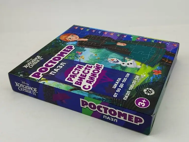 Игровой набор «Пазл-ростомер». Холодное сердце. Анна