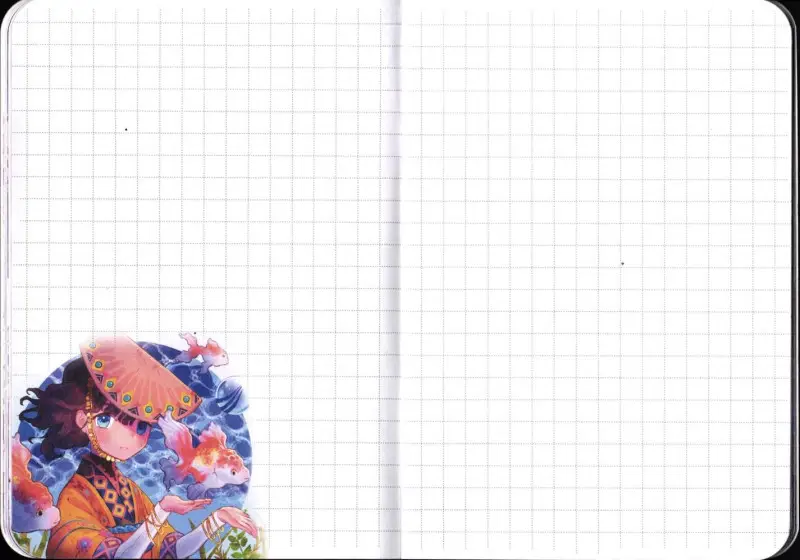 Блокнот Аnime Magic (обложка мальчик). Арт-ежедневник