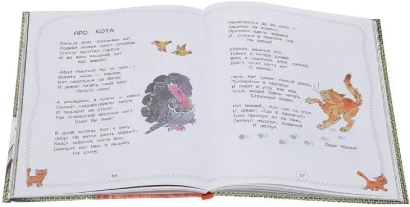 Большая книга про кошек. Рассказы и стихи. Самые знаменитые родственники кошек+маленькая энциклопедия