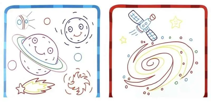 Космос 1+: книжка-гармошка. - Изд. 2-е