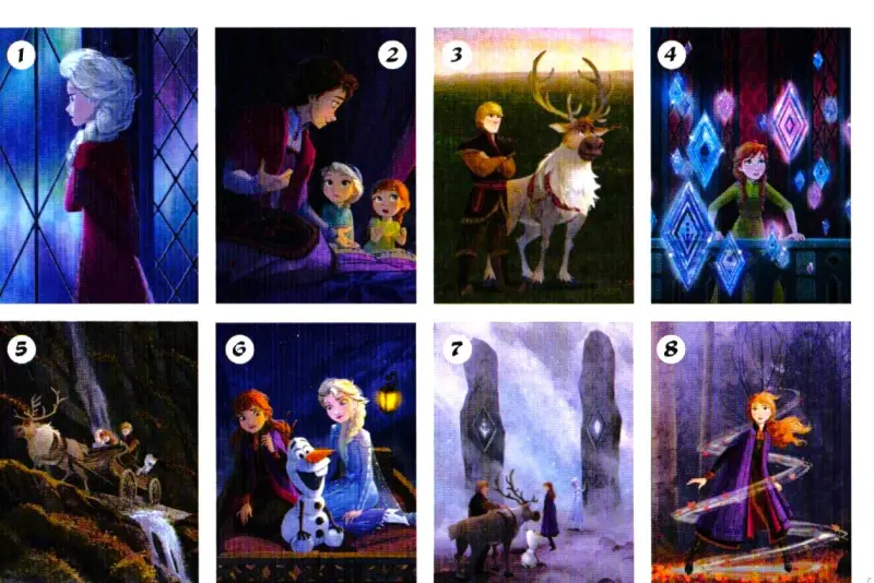 Наклей и раскрась N НР 2017 "Холодное сердце 2"