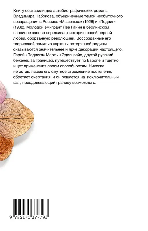 Набоков Владимир Владимирович: Машенька. Подвиг