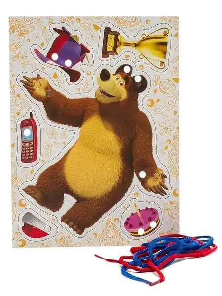 Маша и Медведь. Шнуровка "Миша"