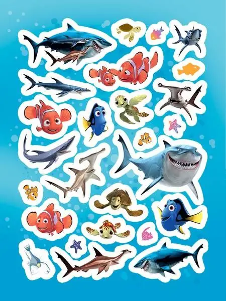 Альбом наклеек "В поисках Немо"