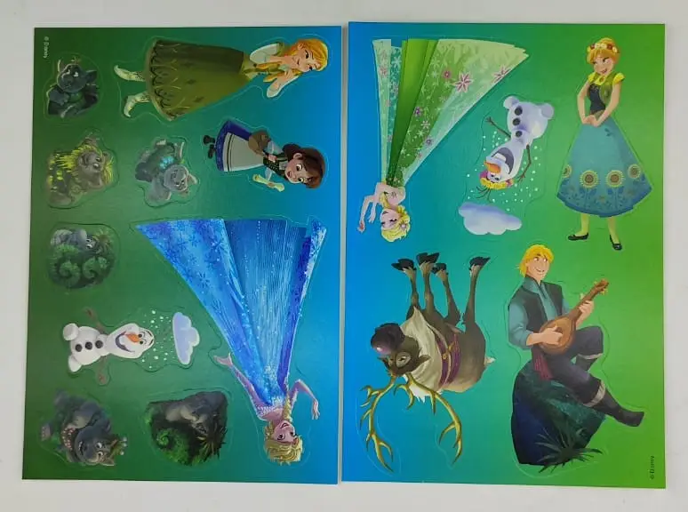 Игра настольная. Развивающий набор «Липучки». Холодное сердце. Путешествие к троллям