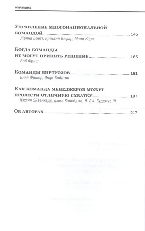 Уценка. Амабиле Тереза, Бефар Кристин, Бретт Жанна: Управление командой