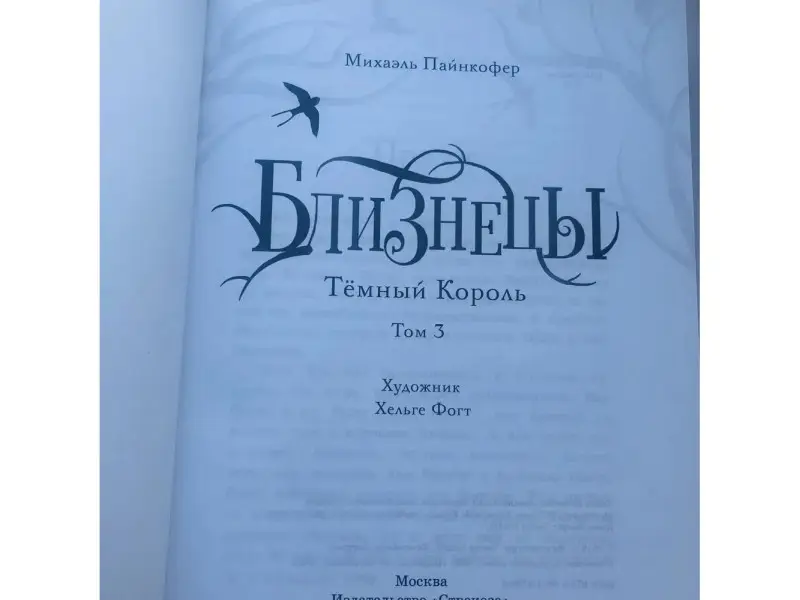 Михаэль Пайнкофер: Близнецы. Темный Король. Том 3