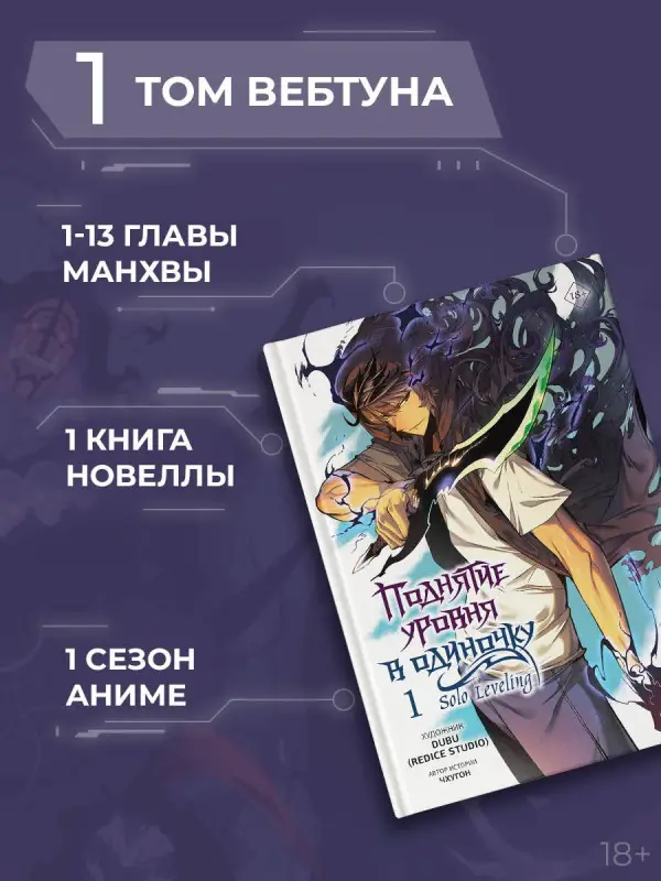 Чхугон. Поднятие уровня в одиночку. Том 1 (Solo Leveling). Манхва
