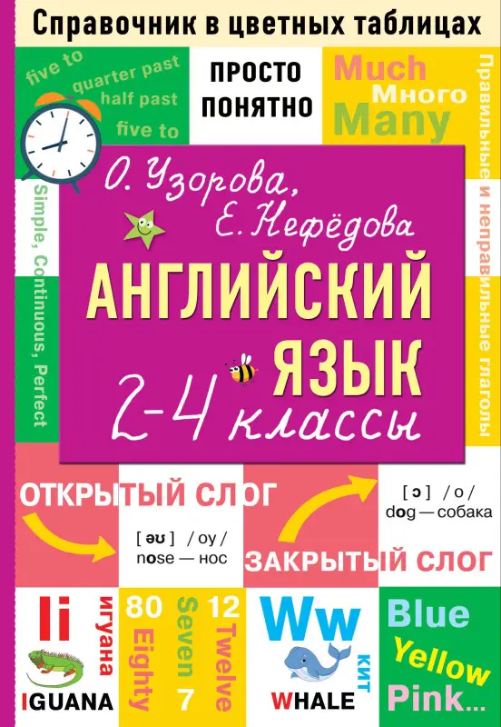 Уценка.Узорова Ольга Васильевна: Английский язык. 2-4 классы