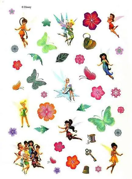 КПК1412 Феи. Загадка пиратского острова. Книжка-малышка с переводными картинками