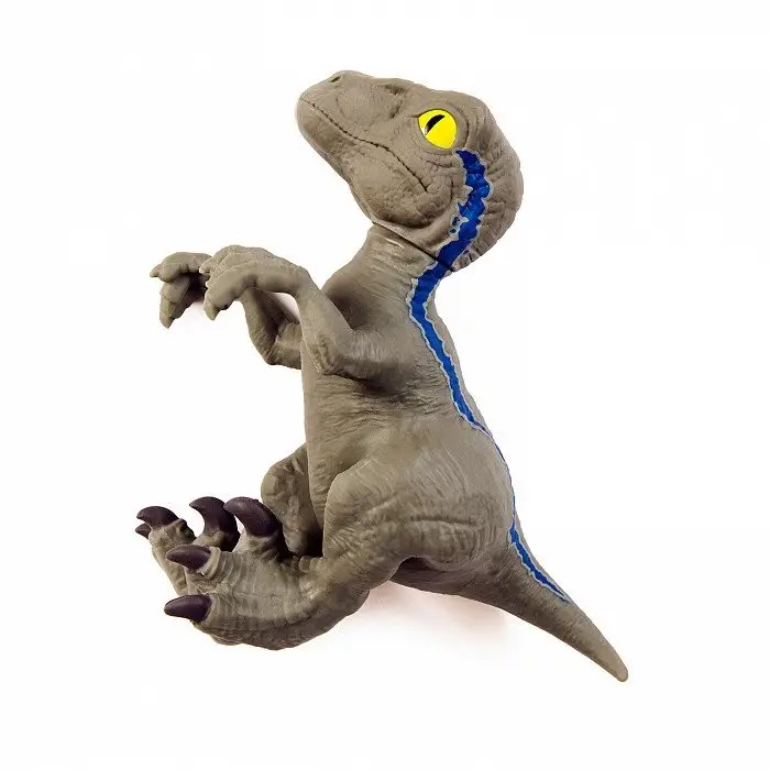 Stretch. Тянущаяся фигурка Раптор Блю с подвиж.головой Стретч.
