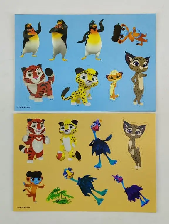 Игра настольная. Развивающий набор «Липучки». Лео и Тиг. Лесное братство