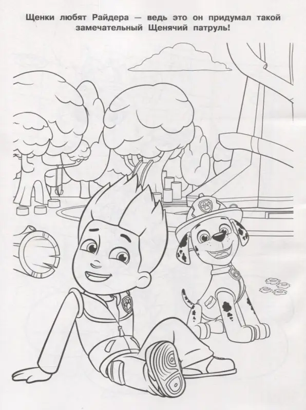 Волшебная раскраска N РК 1922 "Щенячий патруль"