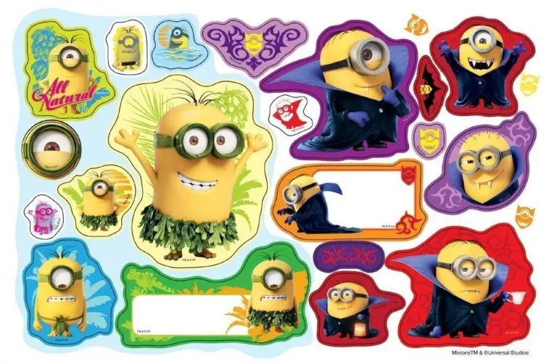 Уценка. Миньоны. Альбом наклеек