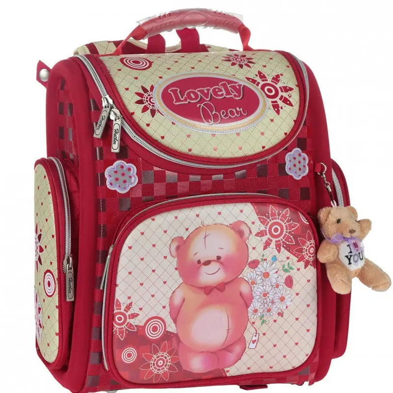 Уценка. Рюкзак школьный Hatber Compact Plus "Lovely bear" (NRk_40655)