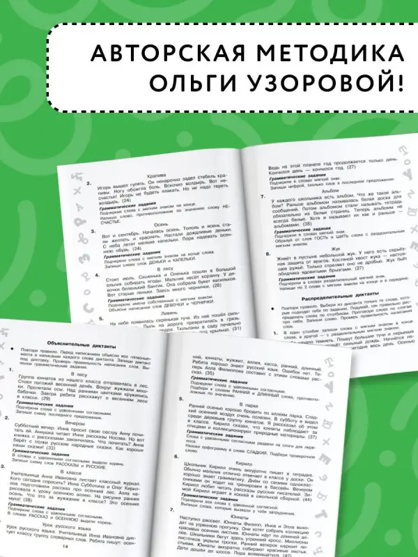 Узорова Ольга Васильевна: Лучшие диктанты с грамматическими заданиями. QR-код – слушай и пиши. 2 класс