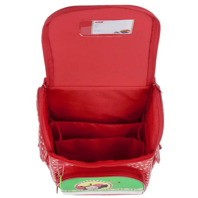 Рюкзак школьный Hatber Ultra Compact "Божья коровка" (NRk_30657)