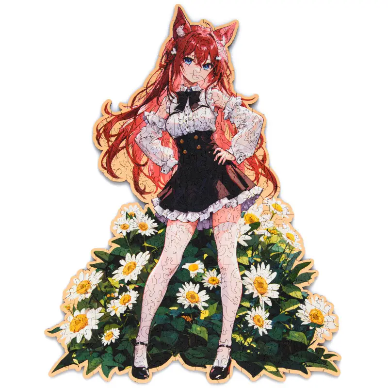 Пазл Деревянный Аниме Тян S, Лисичка (50 дет.)