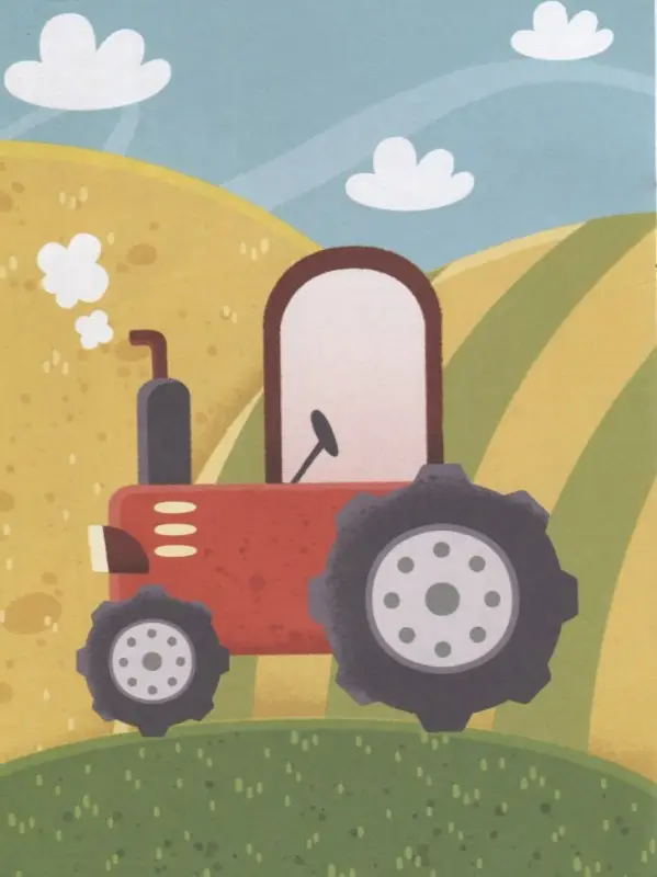 Машинки. Аппликация пластилином