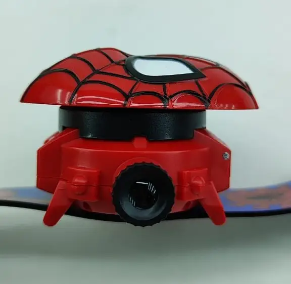 Часы-проектор наручные. Человек-Паук (красные)