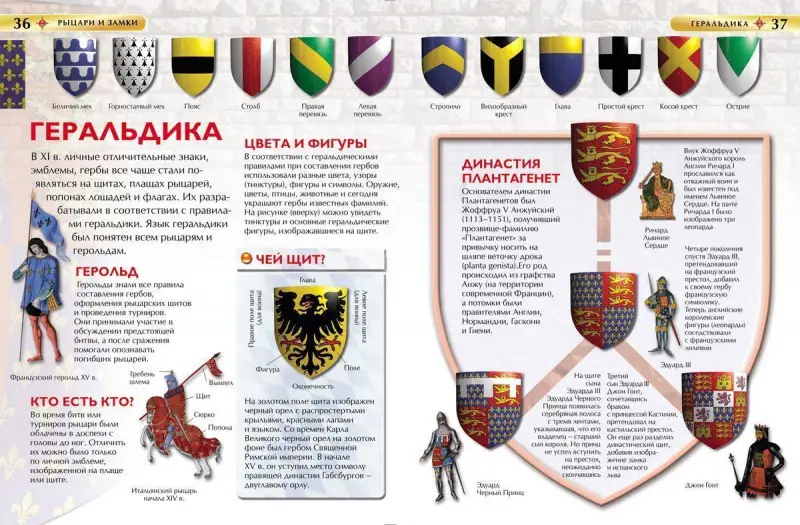 Уценка. Рыцари и замки. Детская энциклопедия