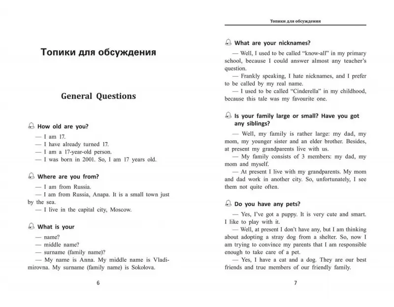 Анжелика Ягудена: Топики для обсуждения. Условный диалог-расспрос на ОГЭ (-34485-9)