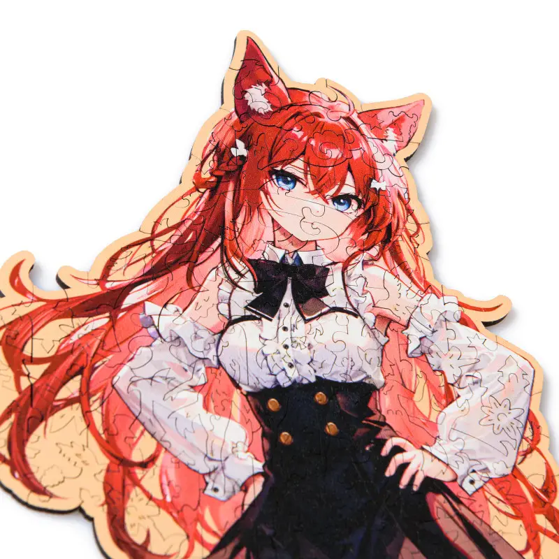 Пазл Деревянный Аниме Тян S, Лисичка (50 дет.)