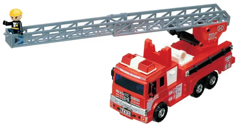 Дасунг Игровой набор Пожарная машина со шлангом и фигуркой Daesung