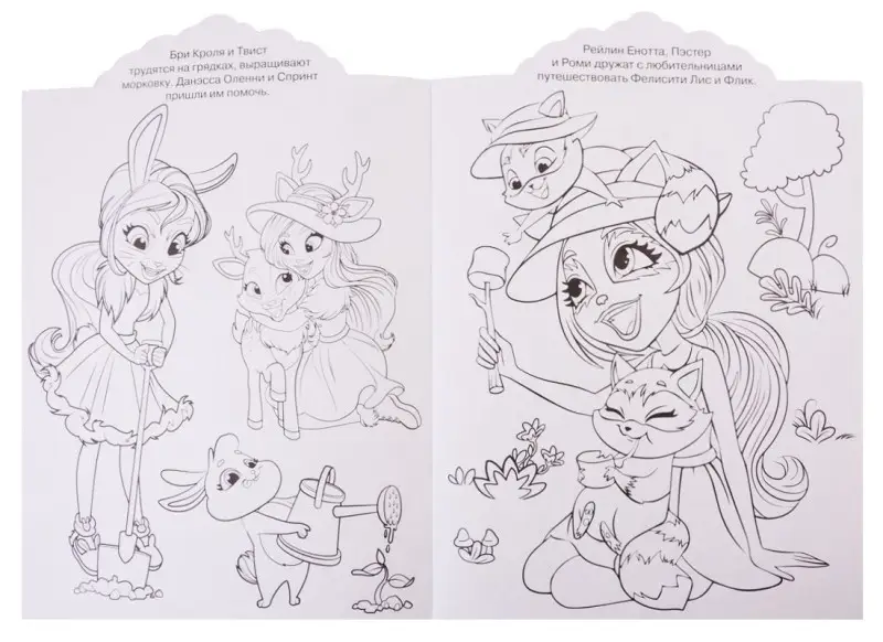 Раскраска с диадемой N РСД 1905 "Энчантималс"