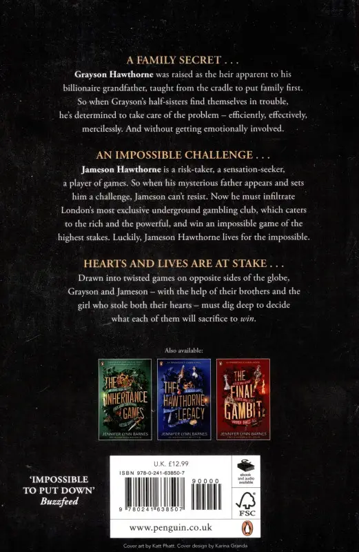 The Brothers Hawthorne: Jennifer Barnes