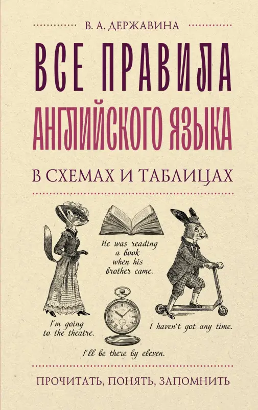 Уценка. Державина Виктория Александровна: Все правила английского языка в схемах и таблицах
