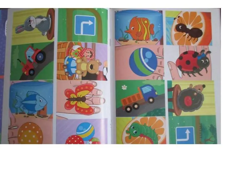 Уценка. Лево-право: книжка с наклейками (-30228-6)