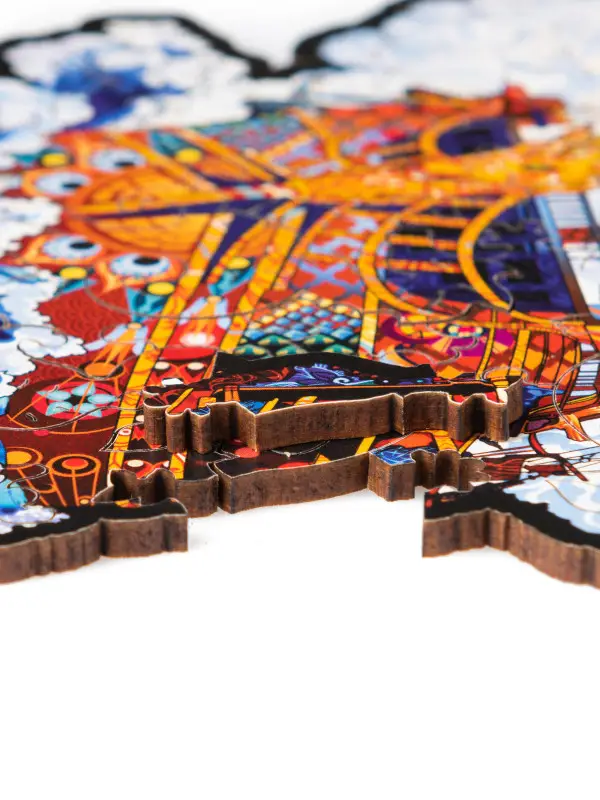 Деревянный Пазл Корабль L (165 дет.)