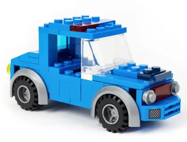 Вайс Блок. Конструктор полицейский автобус 8-в-1. TM Wise Block