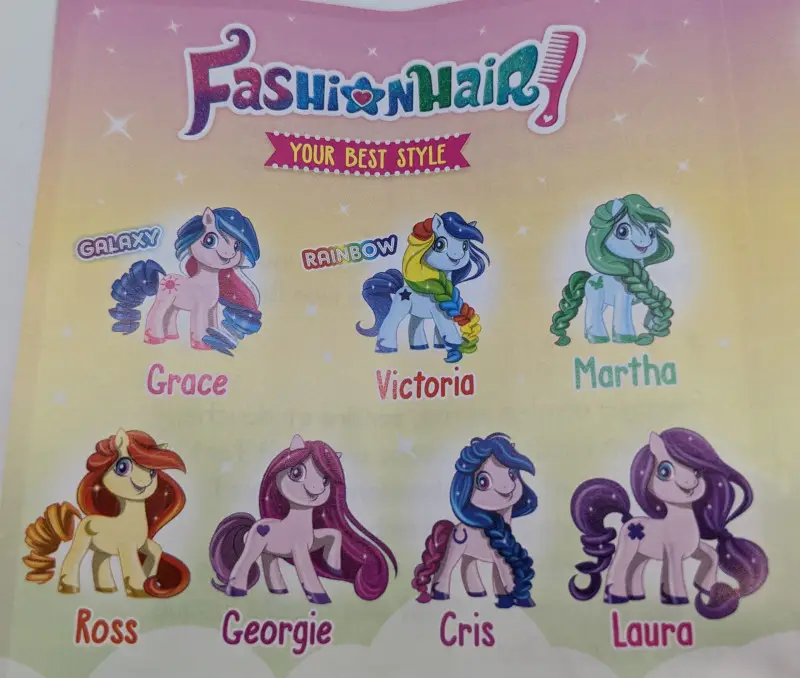 Флоупак Panini Пони. Модная грива